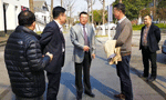 西瑪電機(jī)公司總經(jīng)理?xiàng)钐炖麍A滿完成對(duì)華東市場(chǎng)的考察?！靼膊﹨R儀器儀表有限公司